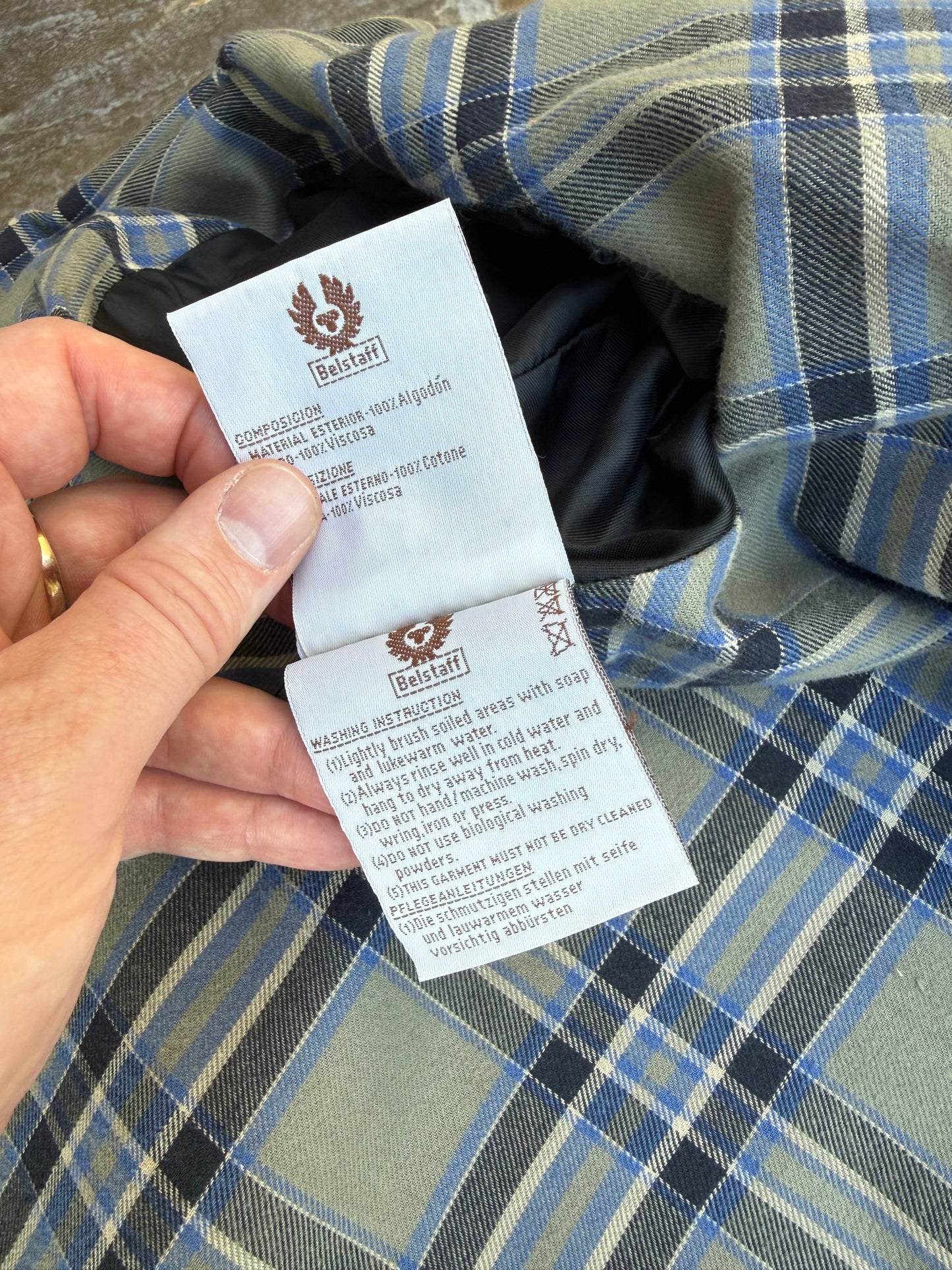 Vintage Belstaff Roadmaster waxed jacket (Medium)