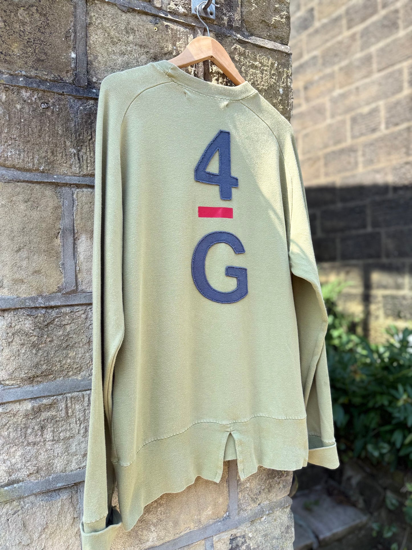 Fake London Genius appliqué sweatshirt XL