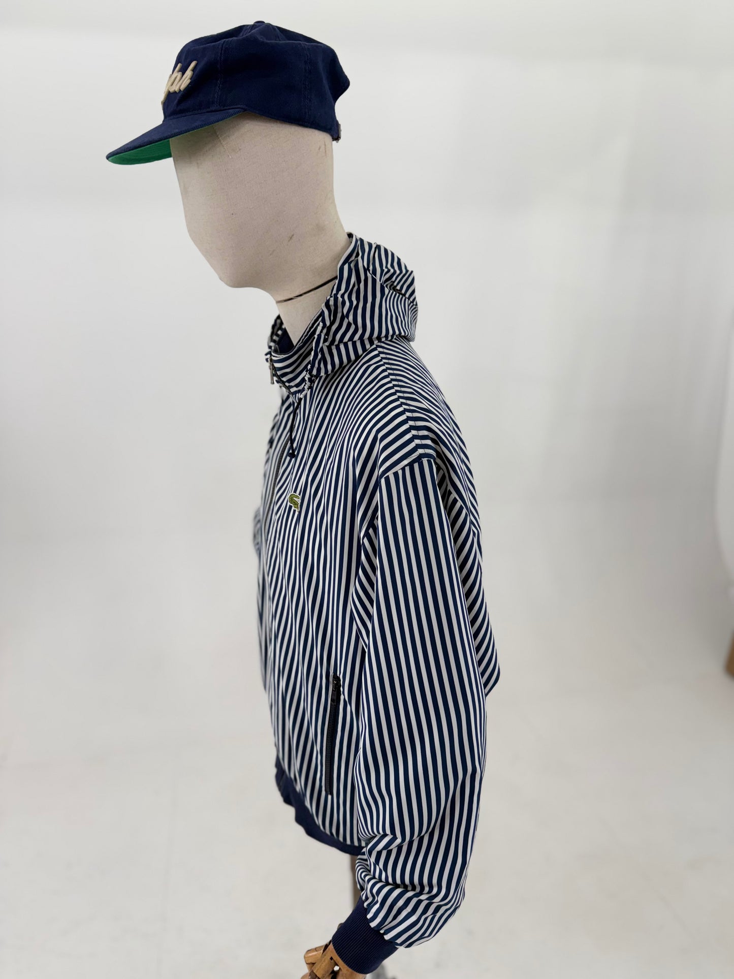 1980s Chemise Lacoste ‘Andy Pandy’ candy stripe jacket (size 5)