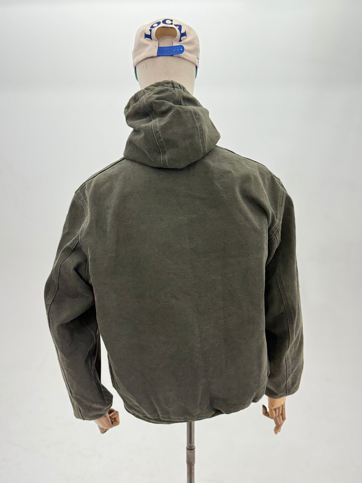 Vintage Carhartt Active jacket J160 Moss green (Large)