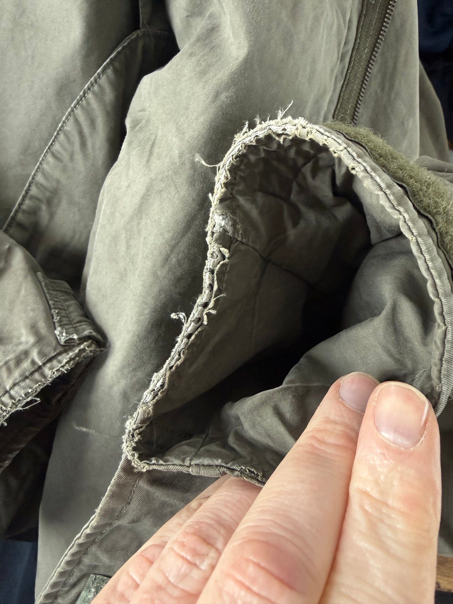 1980 RAF Aircrew cold weather ventile parka (Size 8 - XL)