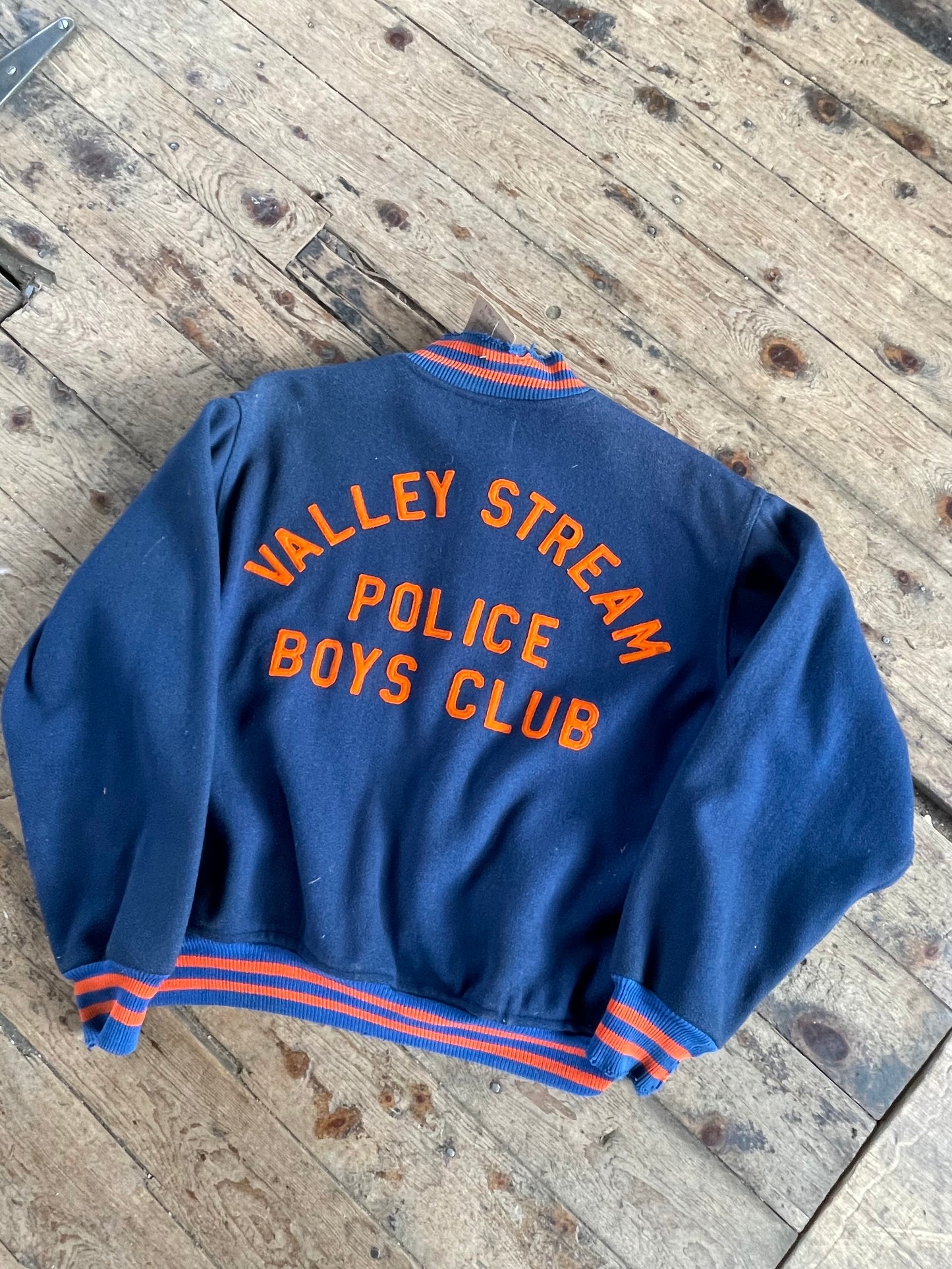 1960s Felco Valley Stream Police Boys Club Varsity jacket (46)