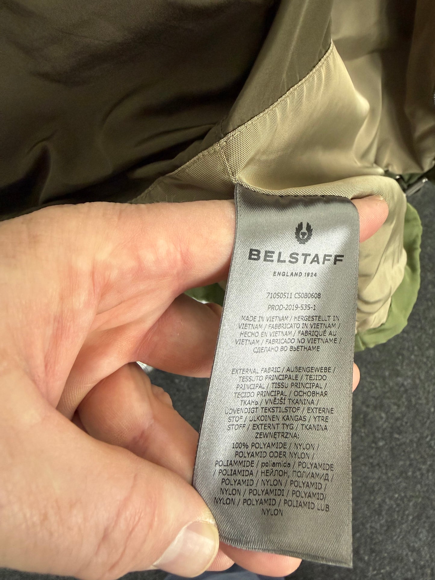 Belstaff Dual Parka - Rifle Green (UK 40)