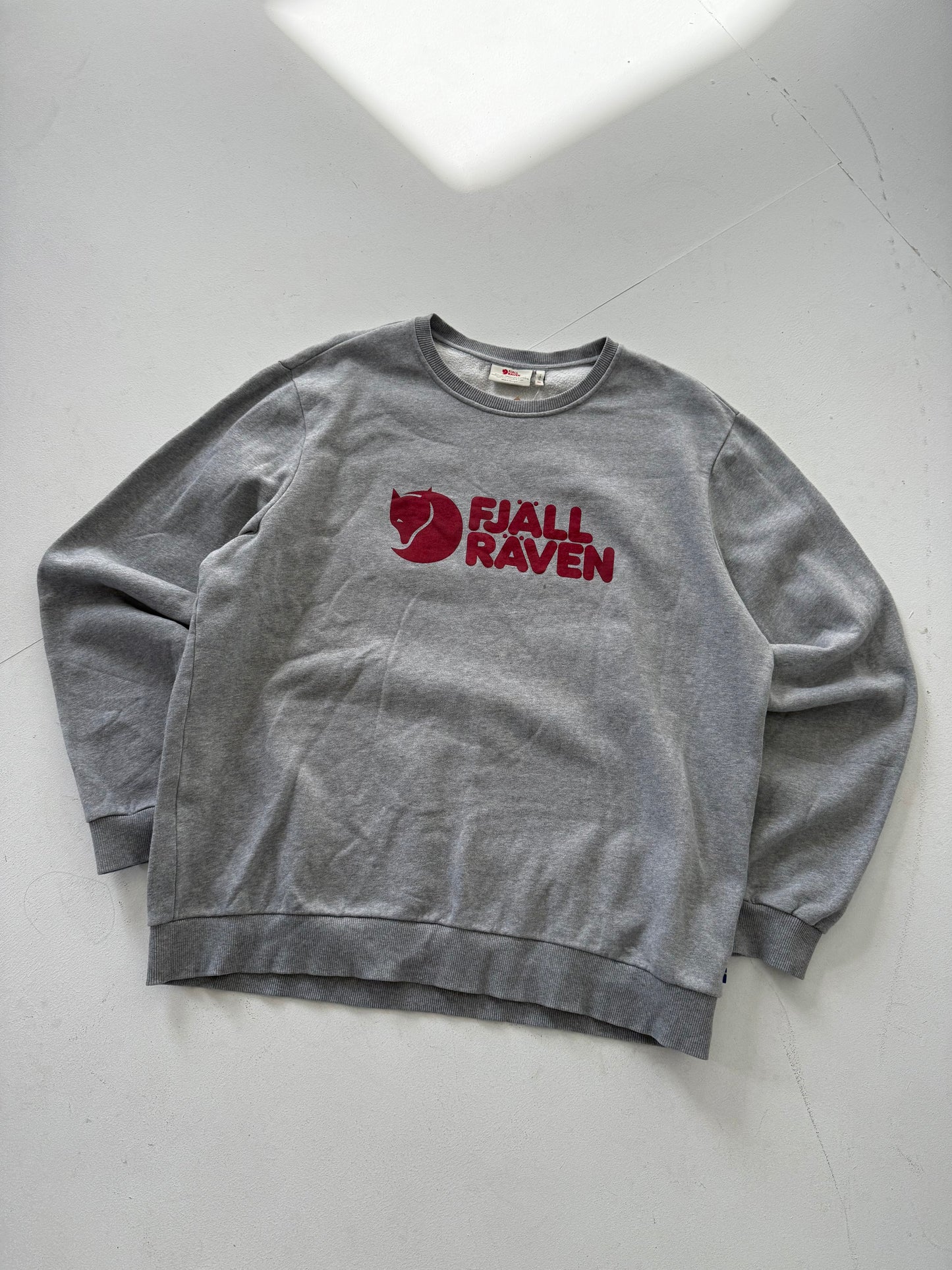 Fjällräven Logo sweater - Grey (XXL)
