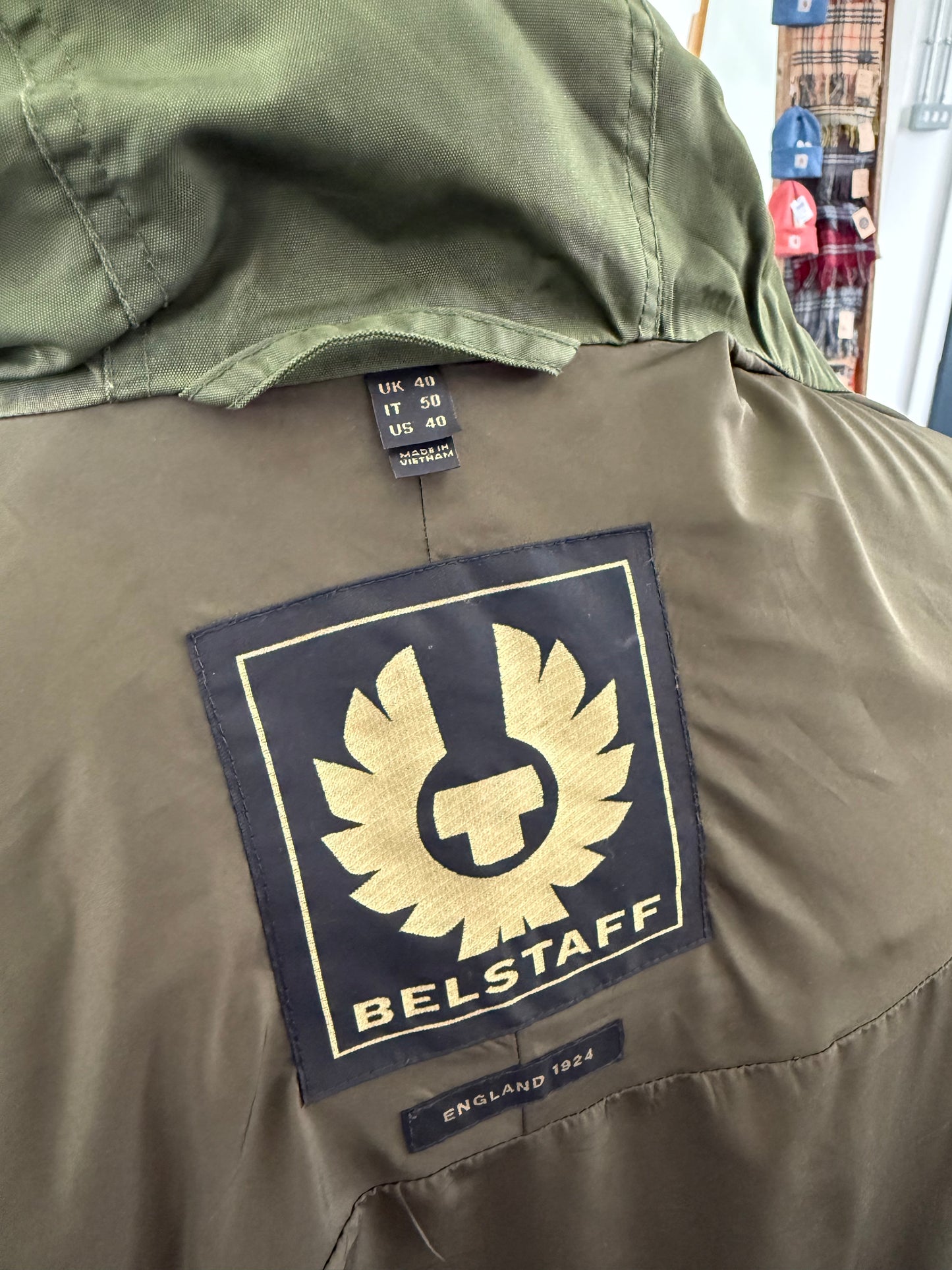 Belstaff Dual Parka - Rifle Green (UK 40)