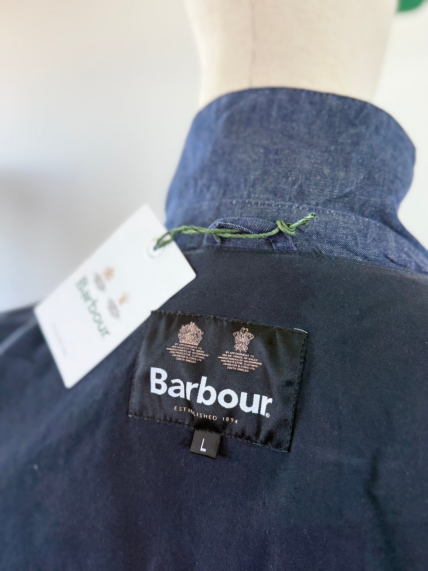 SS24 Barbour Denim Jungle Fatigue Jacket -BNWT (Large)