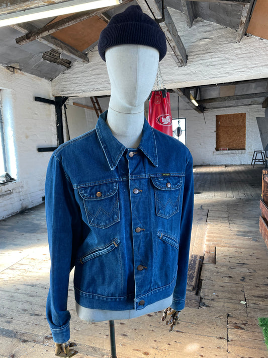 Vintage 1970s Wrangler 74126PW denim jacket - 44”