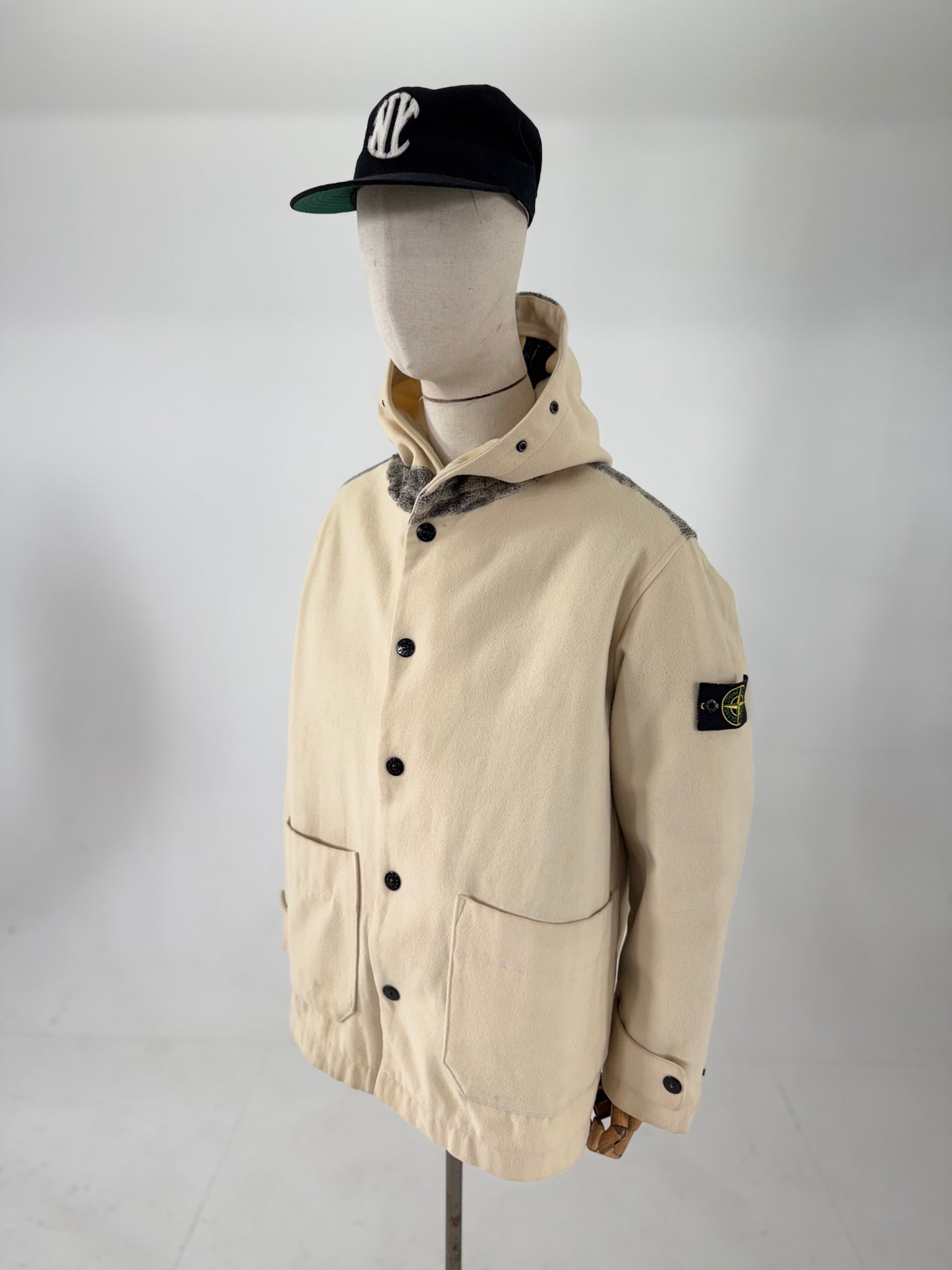AW00 Stone Island Wool jacket (Medium)