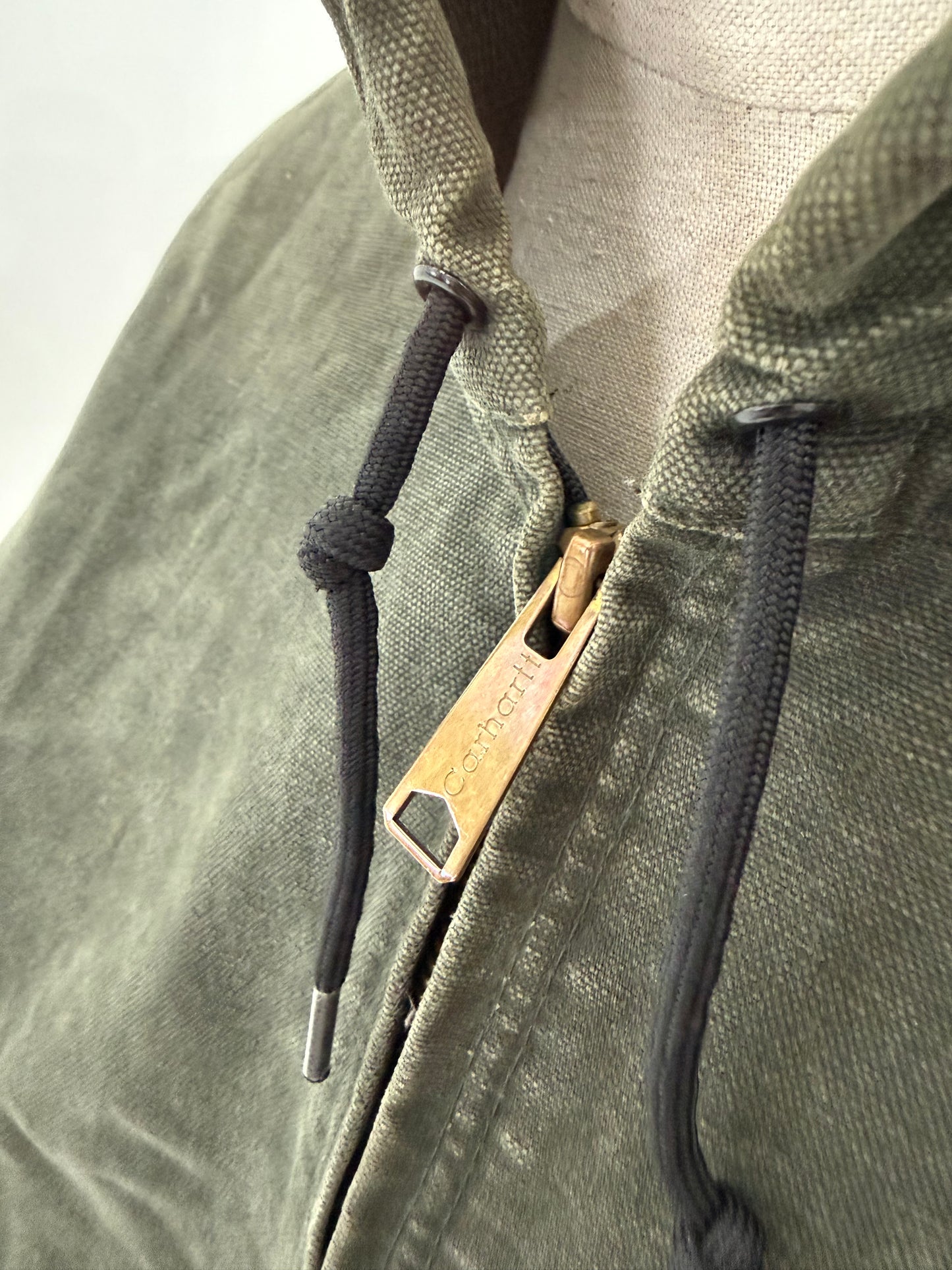 Vintage Carhartt Active jacket J160 Moss green (Large)