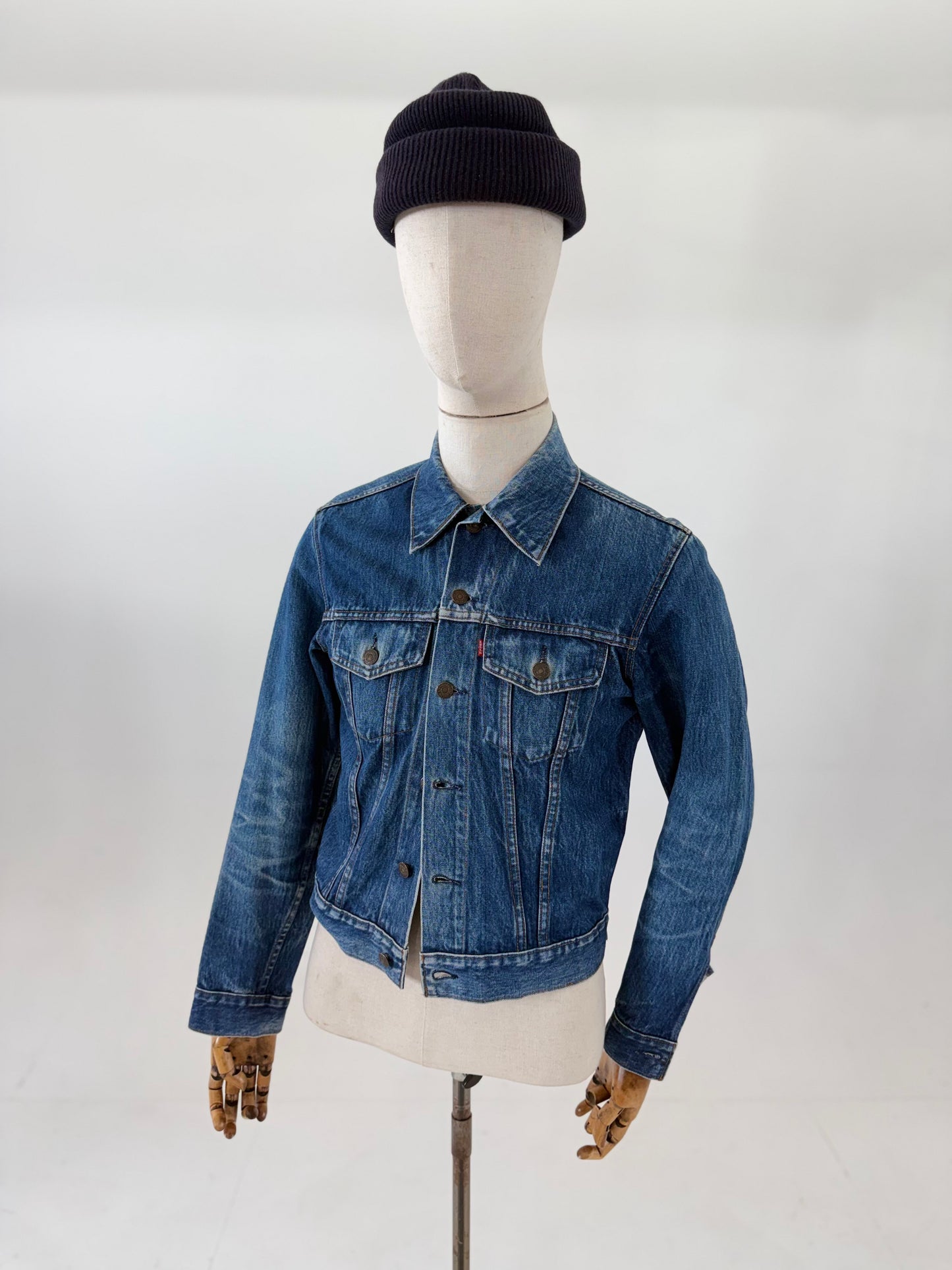 1970s Levi’s Type III denim trucker jacket Made in USA 38”