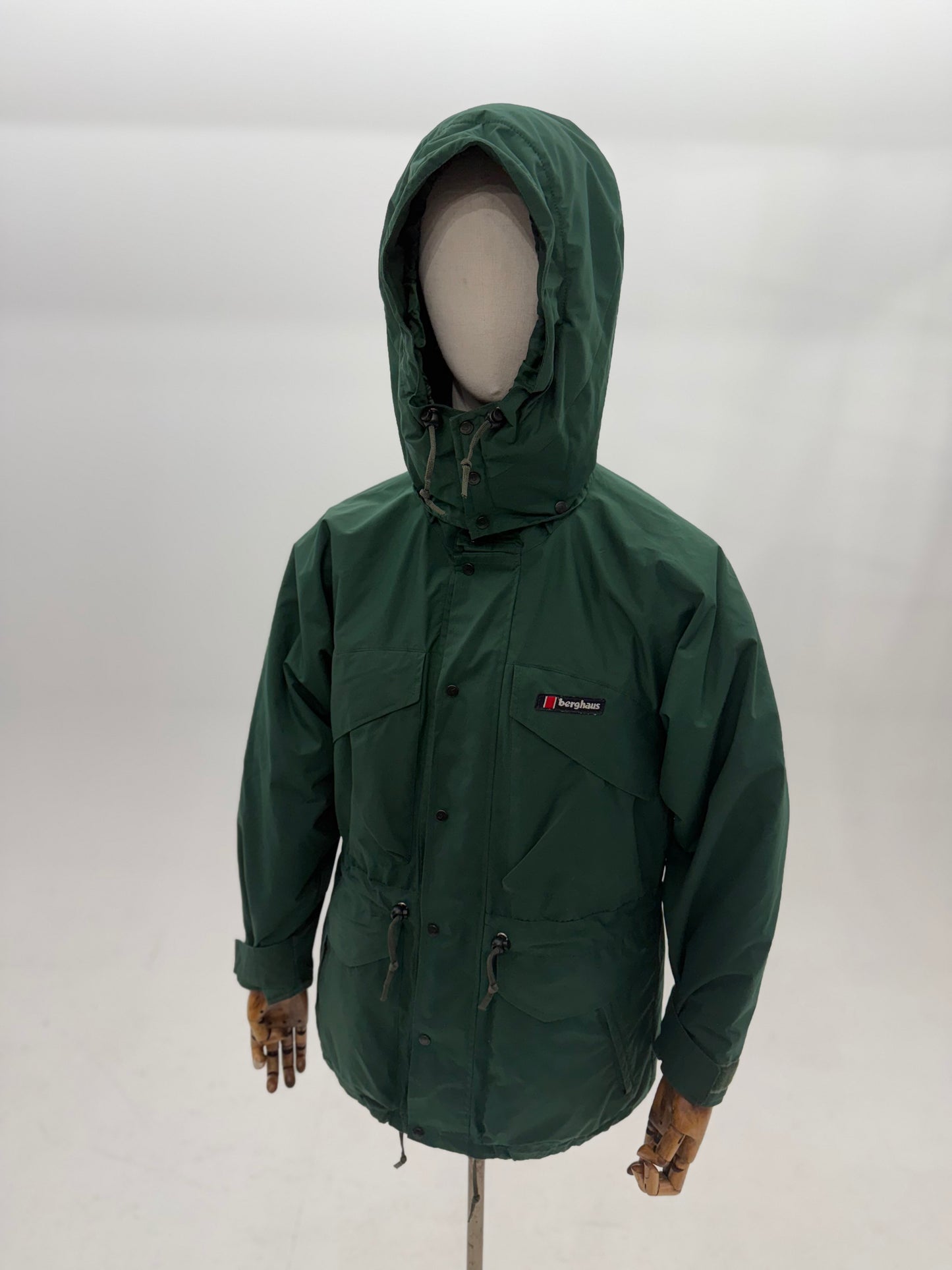 90s Berghaus Blizzard Dacron White Heat Parka (Small)