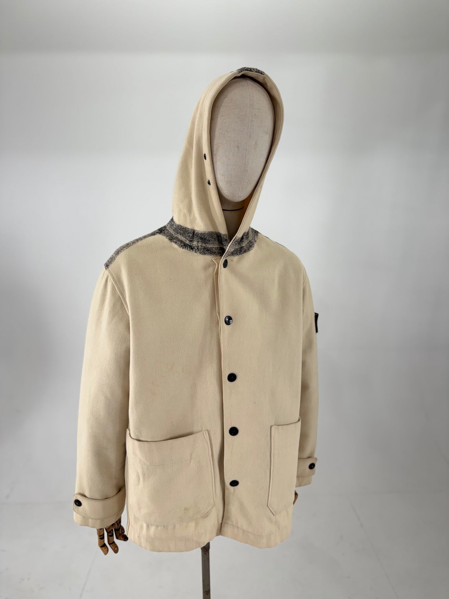 AW00 Stone Island Wool jacket (Medium)