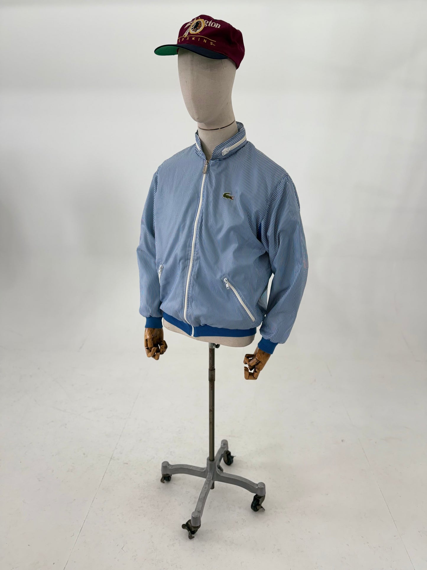1980s Chemise Lacoste candy stripe jacket (size 4)