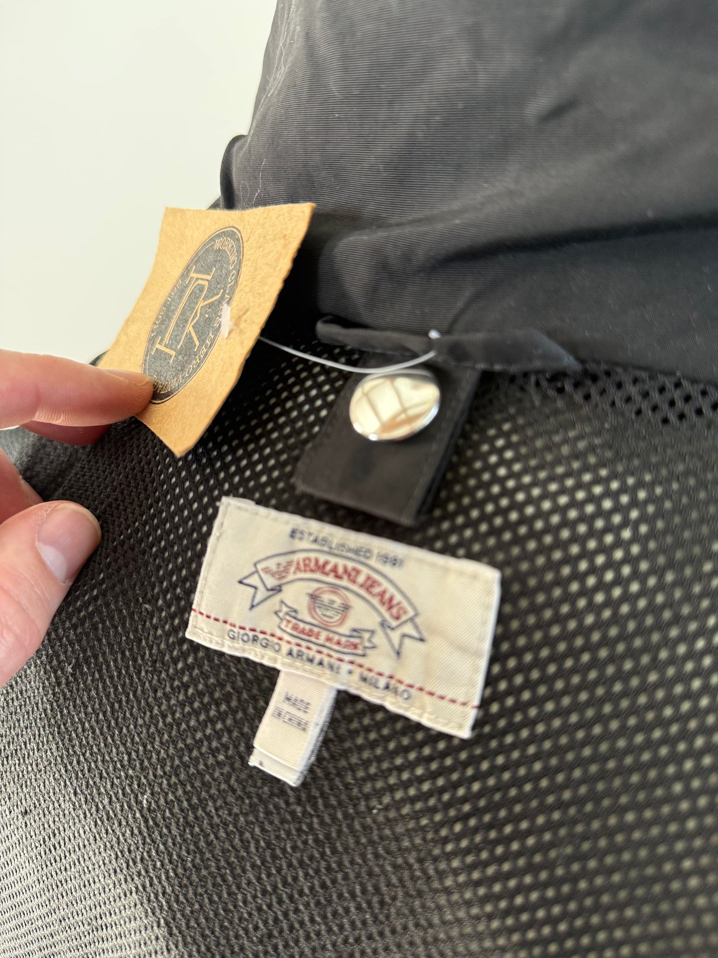 90s Armani Jeans field jacket (XXL)
