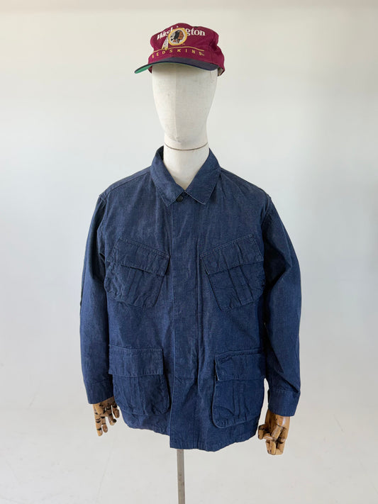 SS24 Barbour Denim Jungle Fatigue Jacket -BNWT (Large)