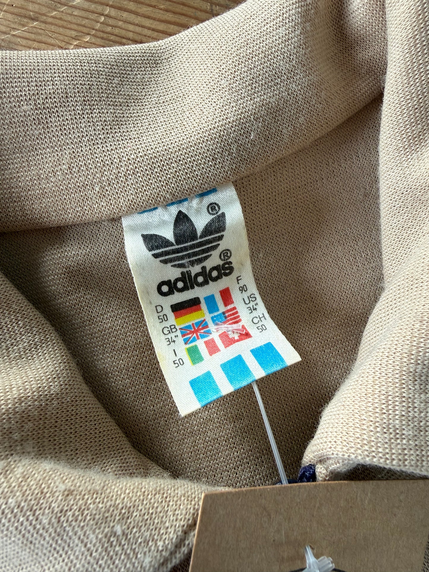 1970s Adidas Schwahn Leisurewear track jacket (small)
