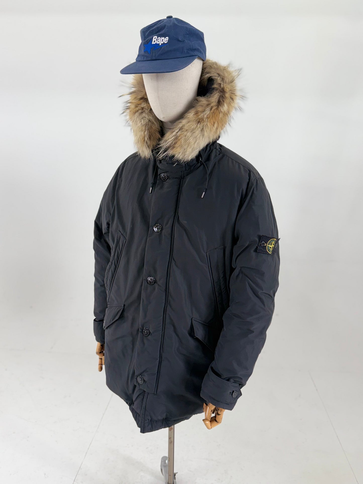 2016 Stone Island Micro Reps Down Parka - XL