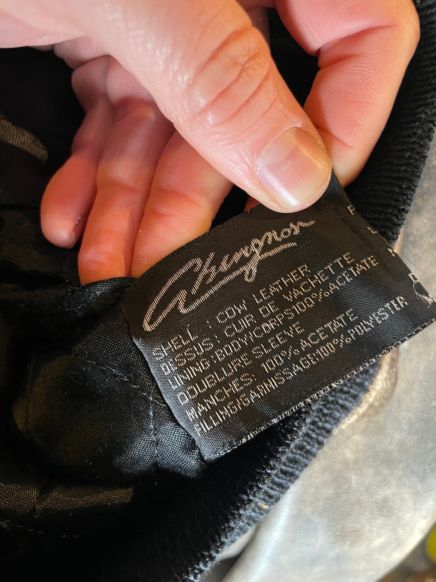 Chevignon Leather bomber jacket (XXL)