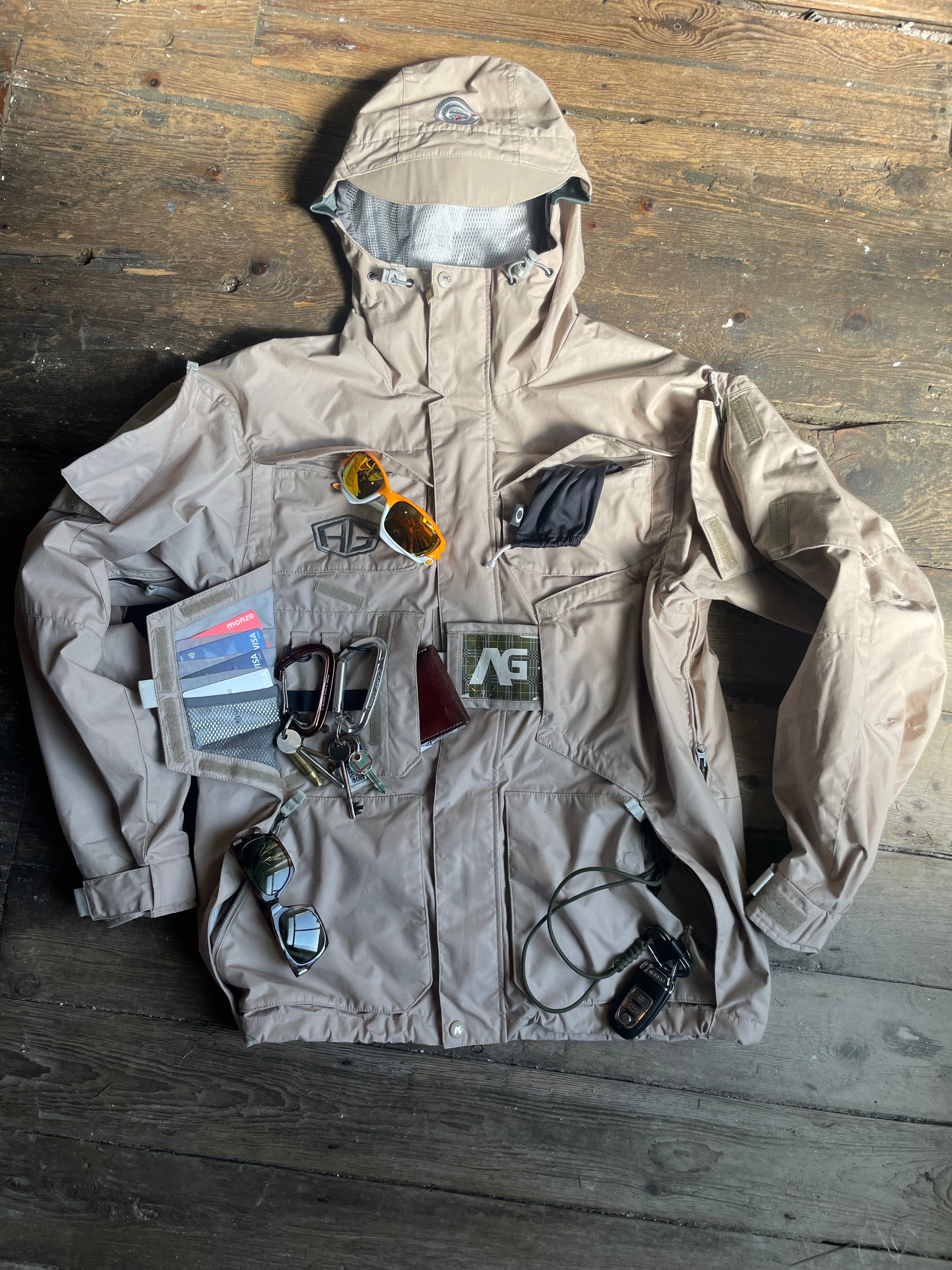 Rare 2002 Burton Analog hidden pocket snowboard jacket S workingclassherovintage