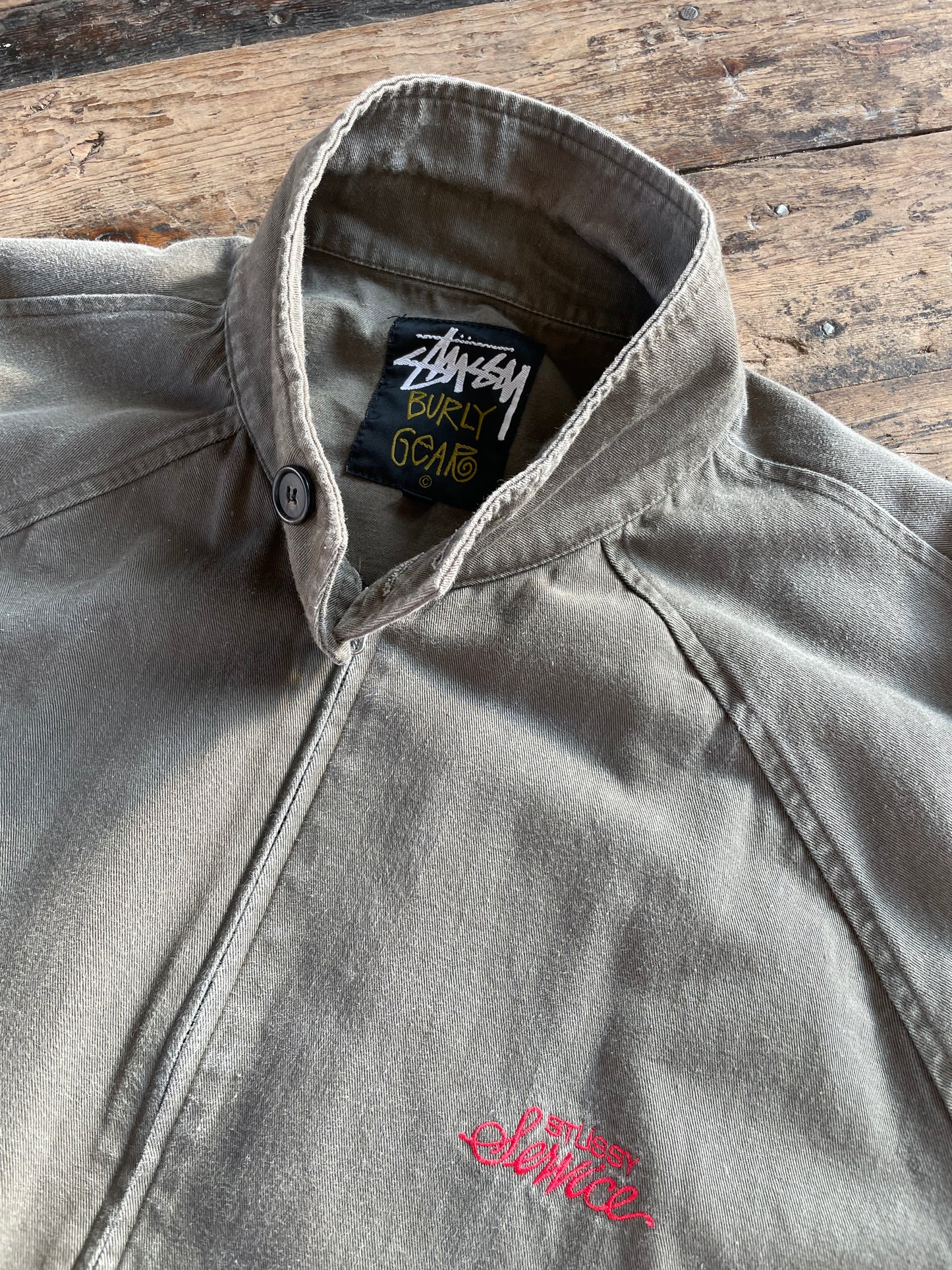 90s Stüssy Burly Gear Harrington jacket (L)