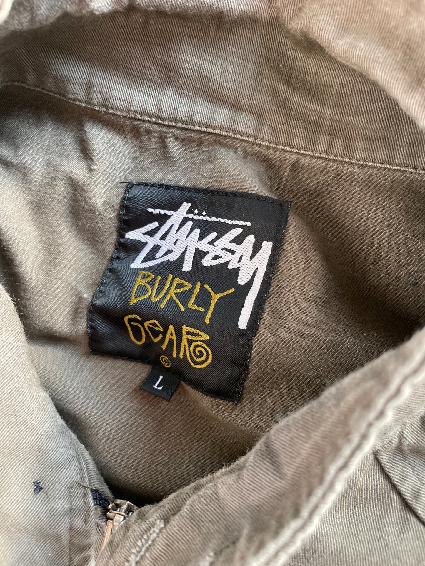 90s Stüssy Burly Gear Harrington jacket (L)
