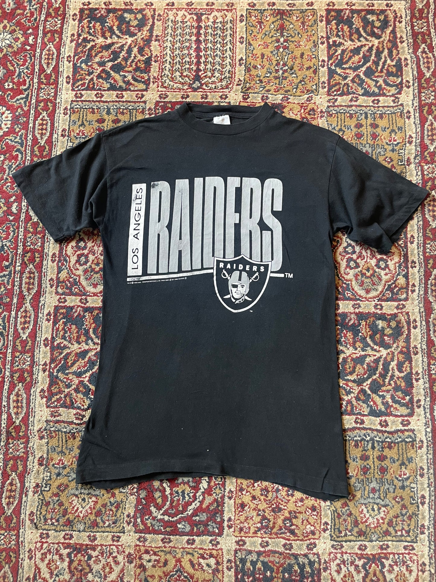1992 LA Raiders Pro One Single Stitch shirt (M)