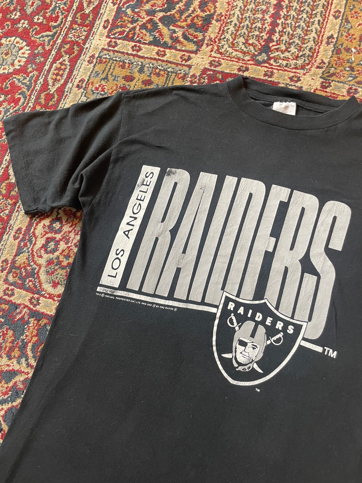 1992 LA Raiders Pro One Single Stitch shirt (M)