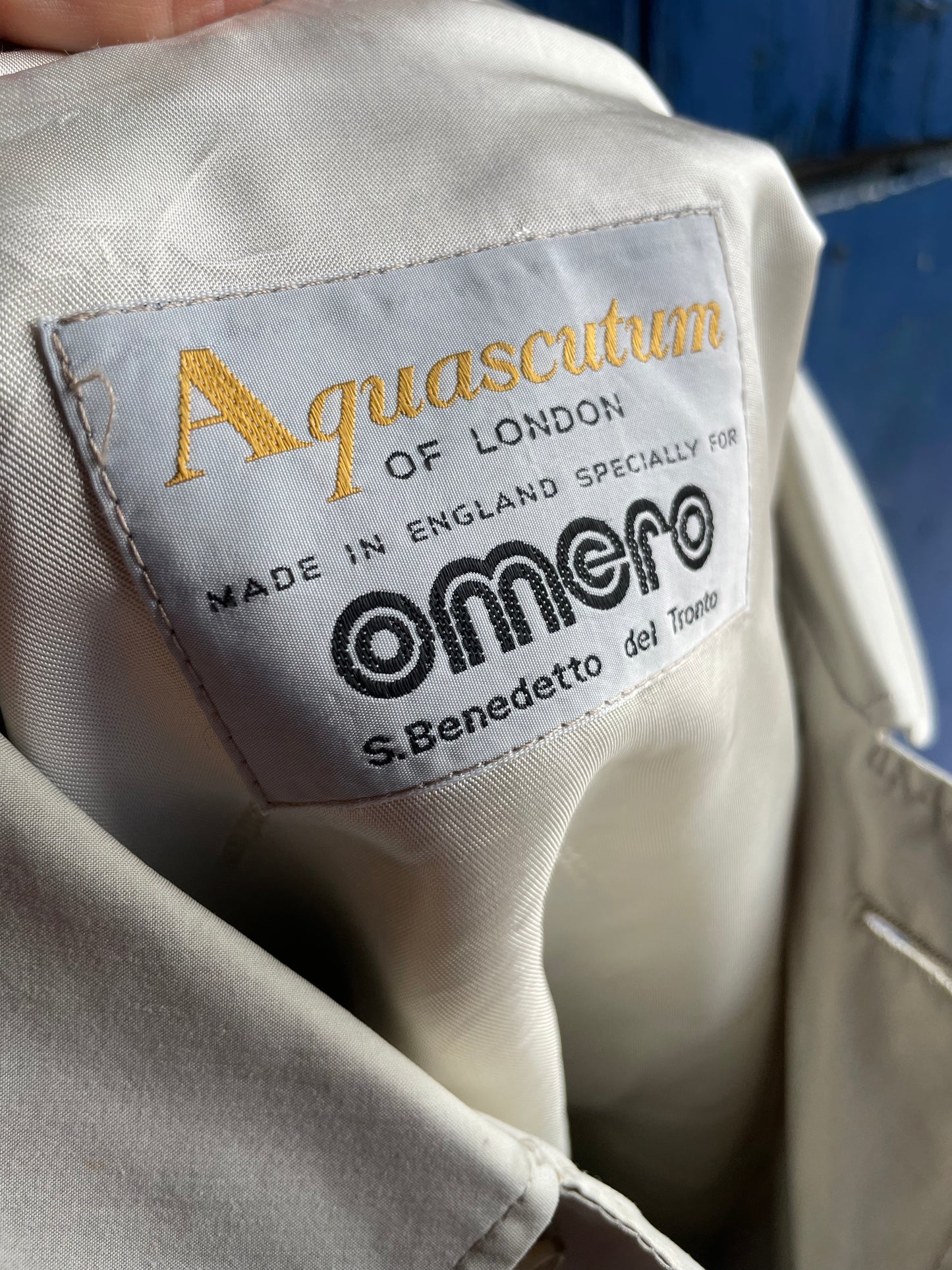 1980’s Aquascutum Aqua5 Trench coat (42” Reg)
