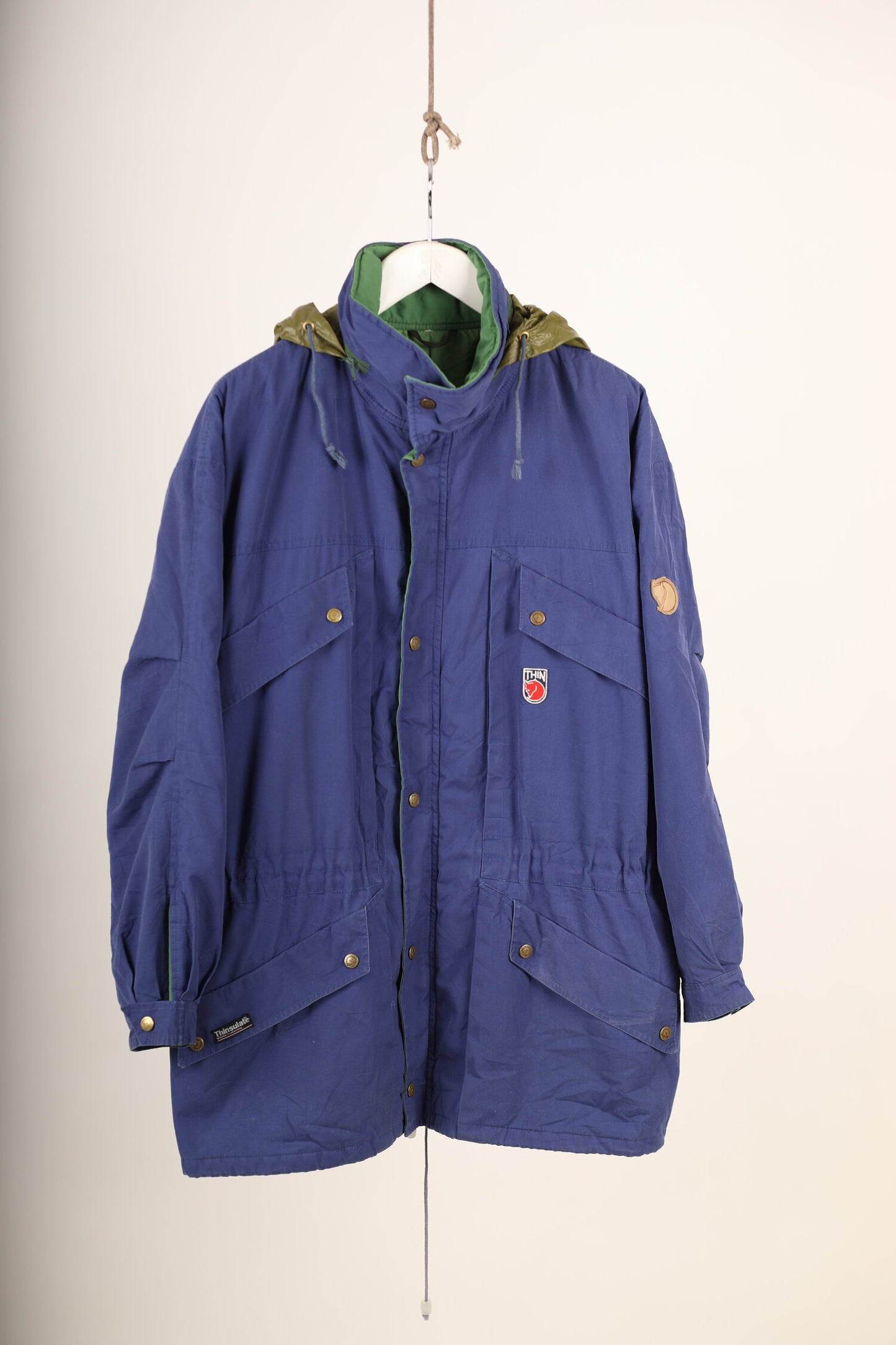 80s Fjallraven Thinsulate padded field jacket