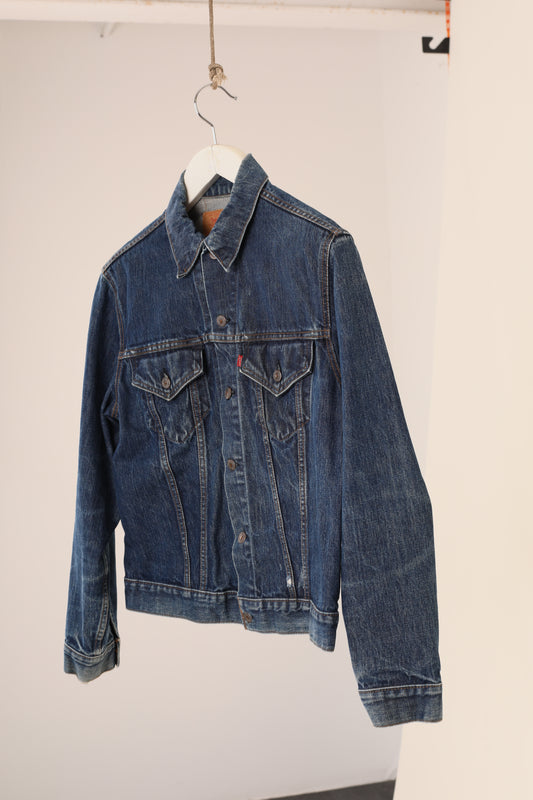 Early 80s Levi's type 3 denim trucker jacket - size 42"