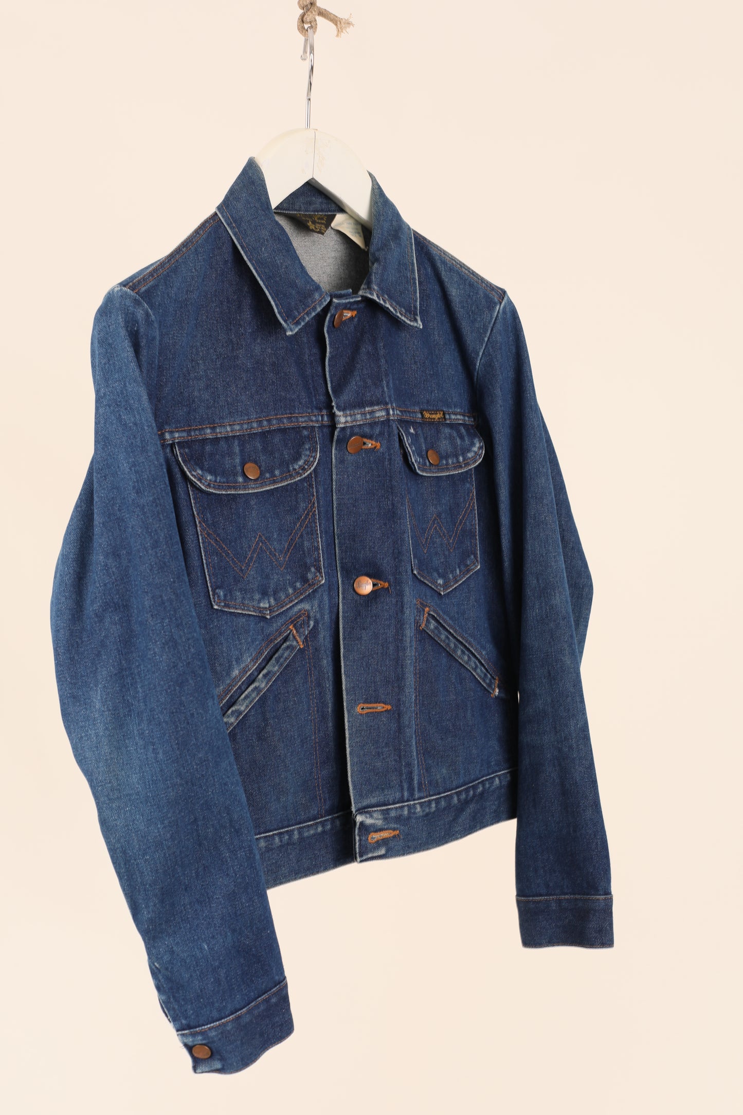 1970s Wrangler 74126NV denim jacket Made in USA - size 36