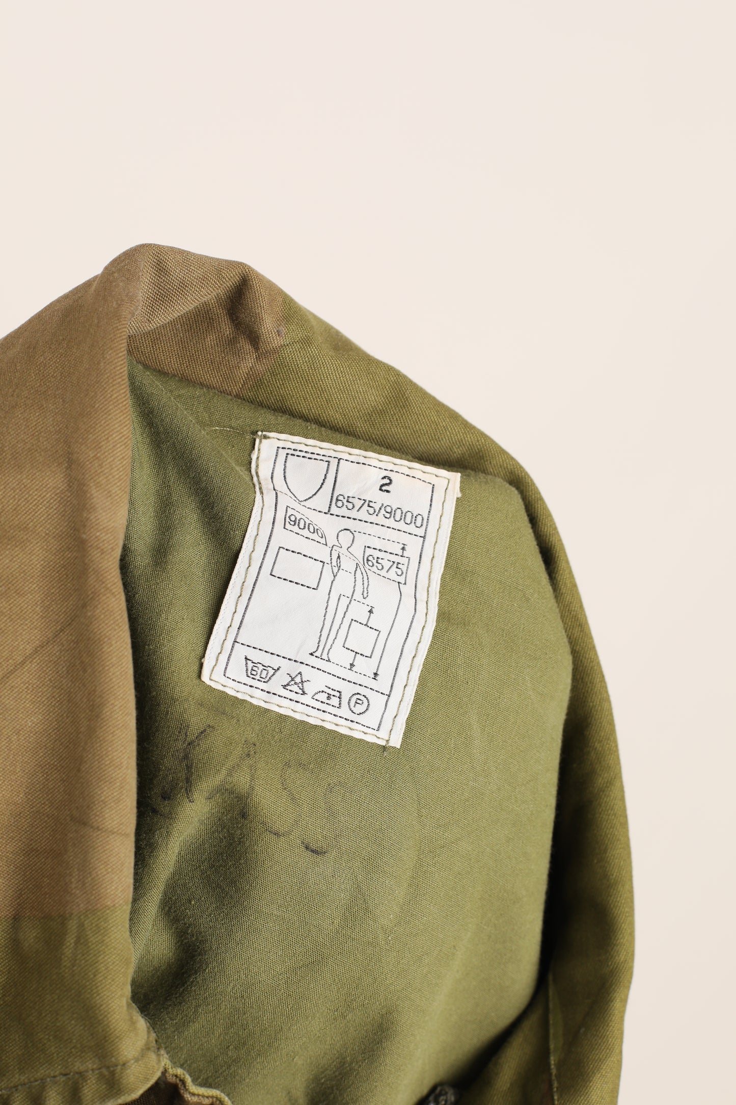 Vintage Norwegian M75 camo field jacket