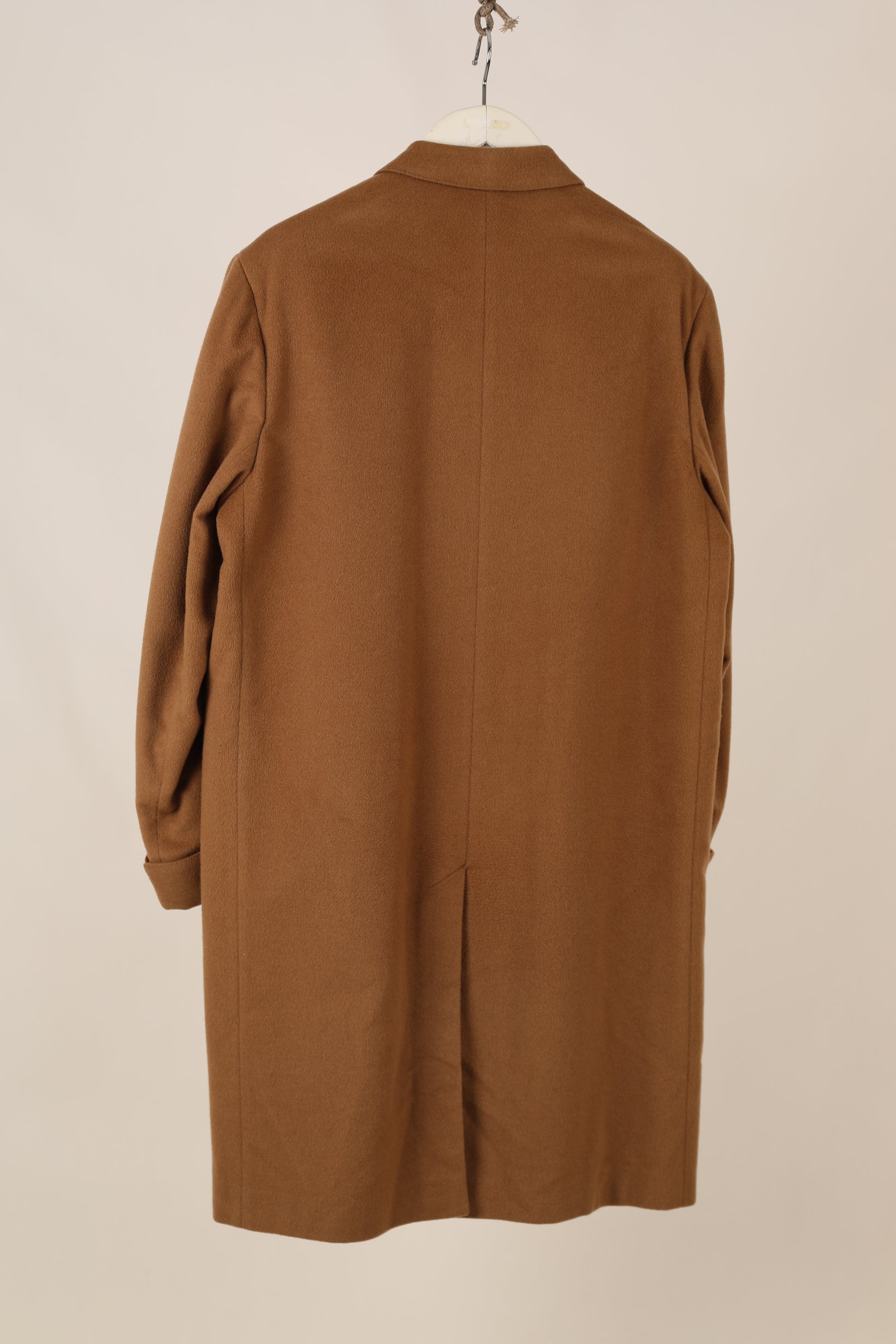 1980s Aquascutum cashmere crombie overcoat workingclassherovintage