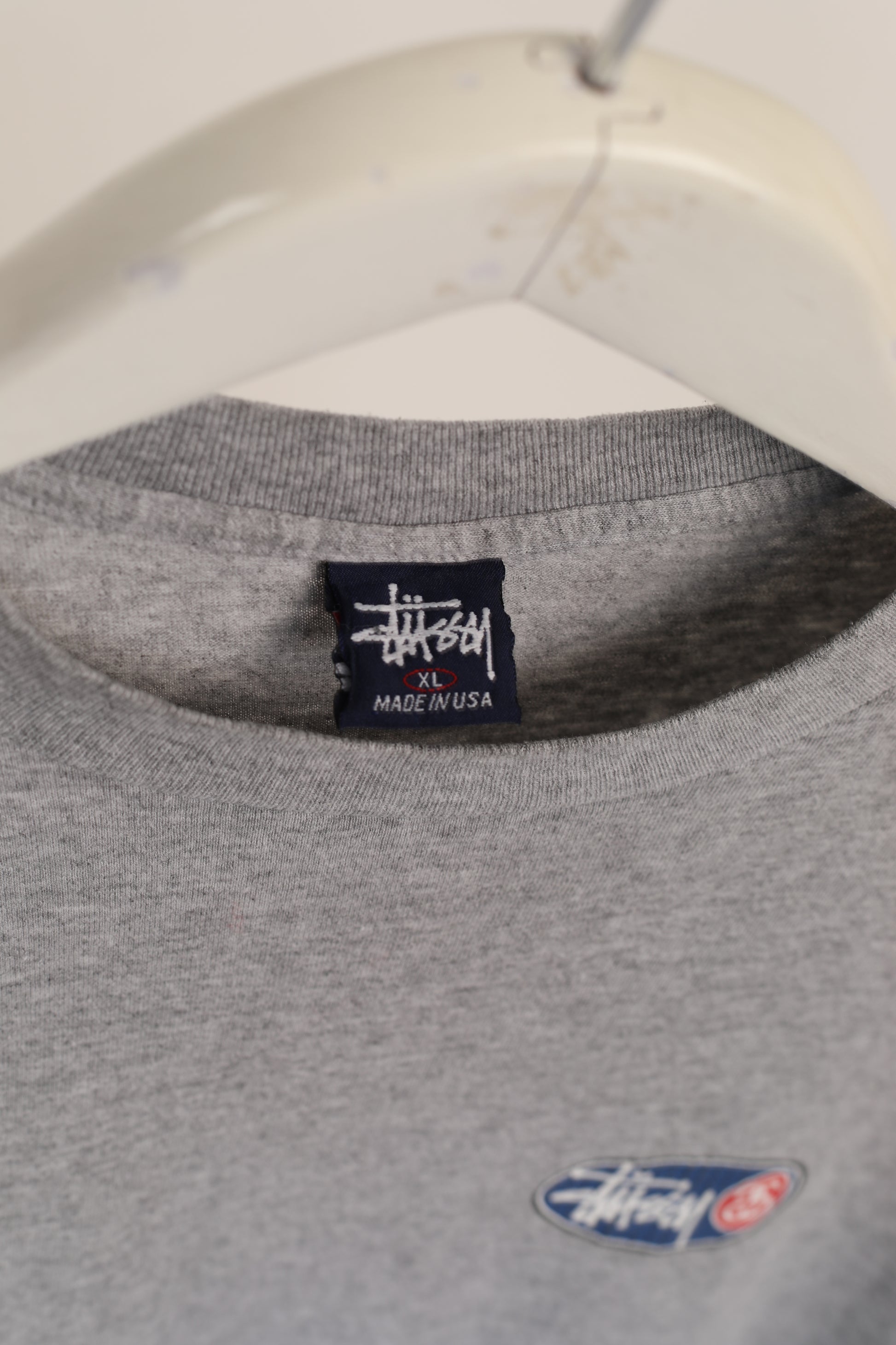 90s Stussy Long Sleeve single stitch T-shirt - Made in USA (XL