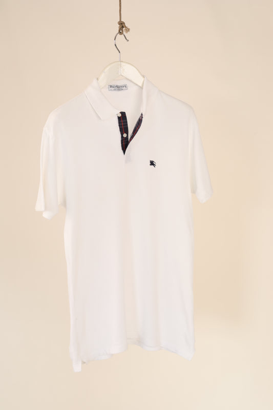 Vintage 90s Burberrys of London polo shirt