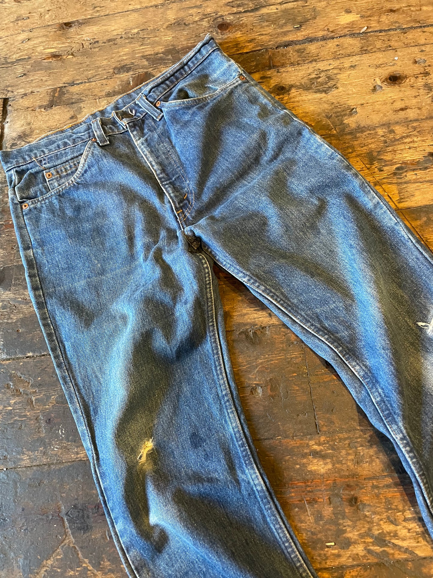1970s Levi’s 217 Orange Tab jeans 32x29