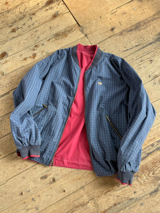 90s / 00s Lacoste reversible bomber jacket