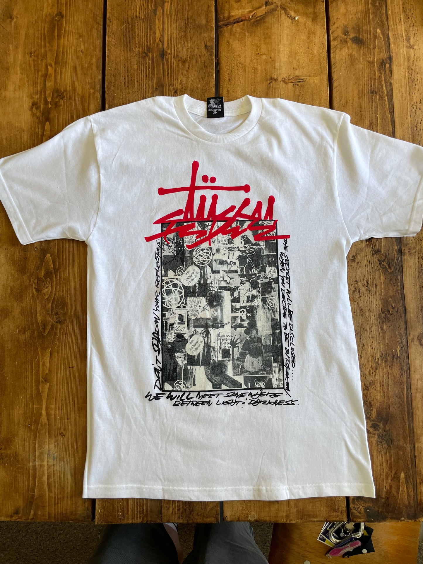 Stussy X Futura Achieves Collage Tshirt (M)