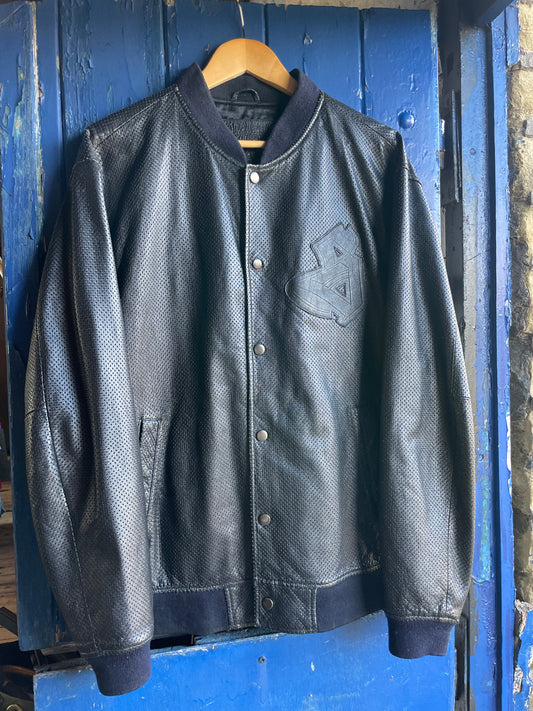 Vintage Stussy Leather bomber jacket
