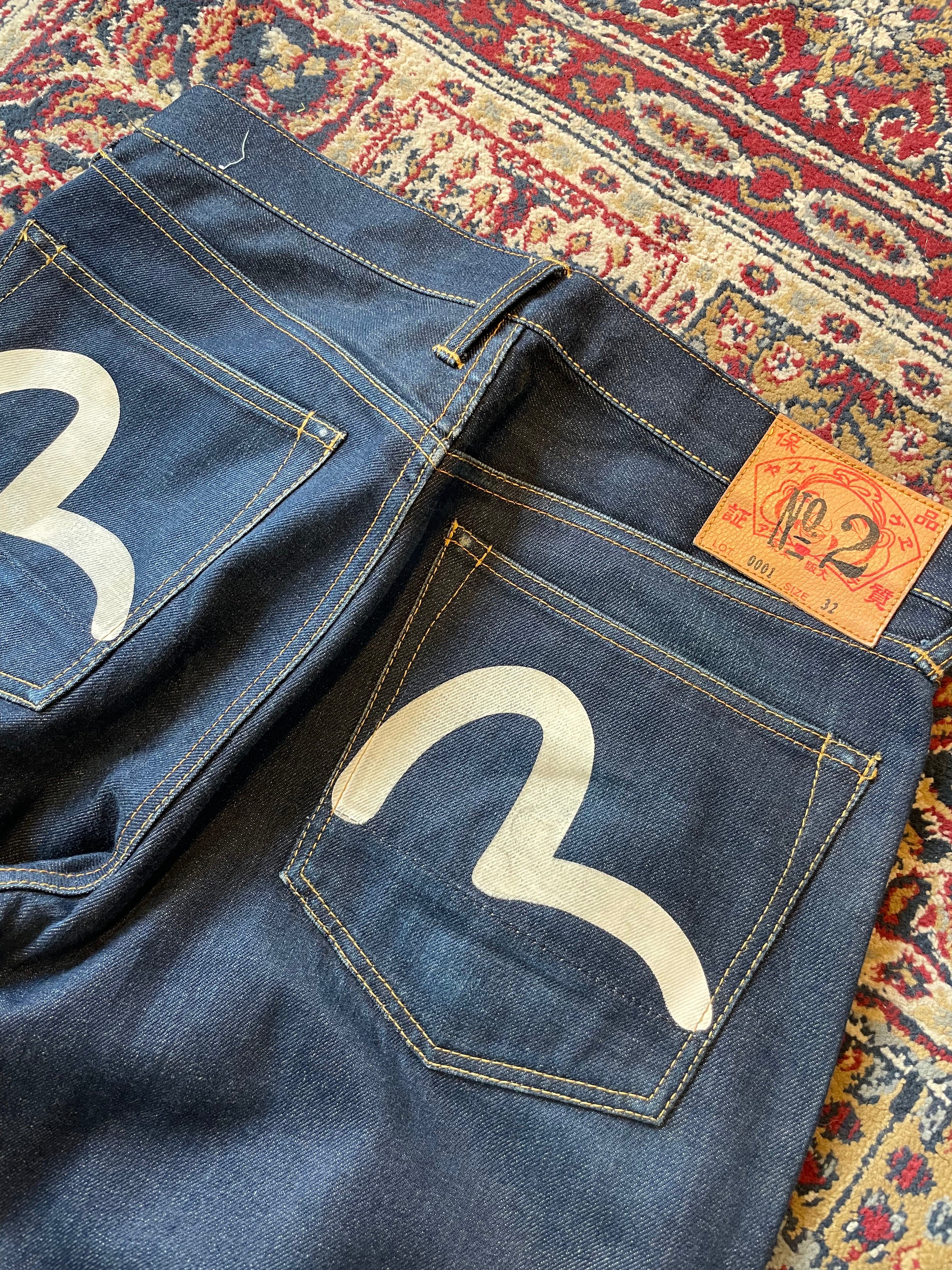 Evisu No_2 Lot 0001 Selvedge Denim – workingclassherovintage