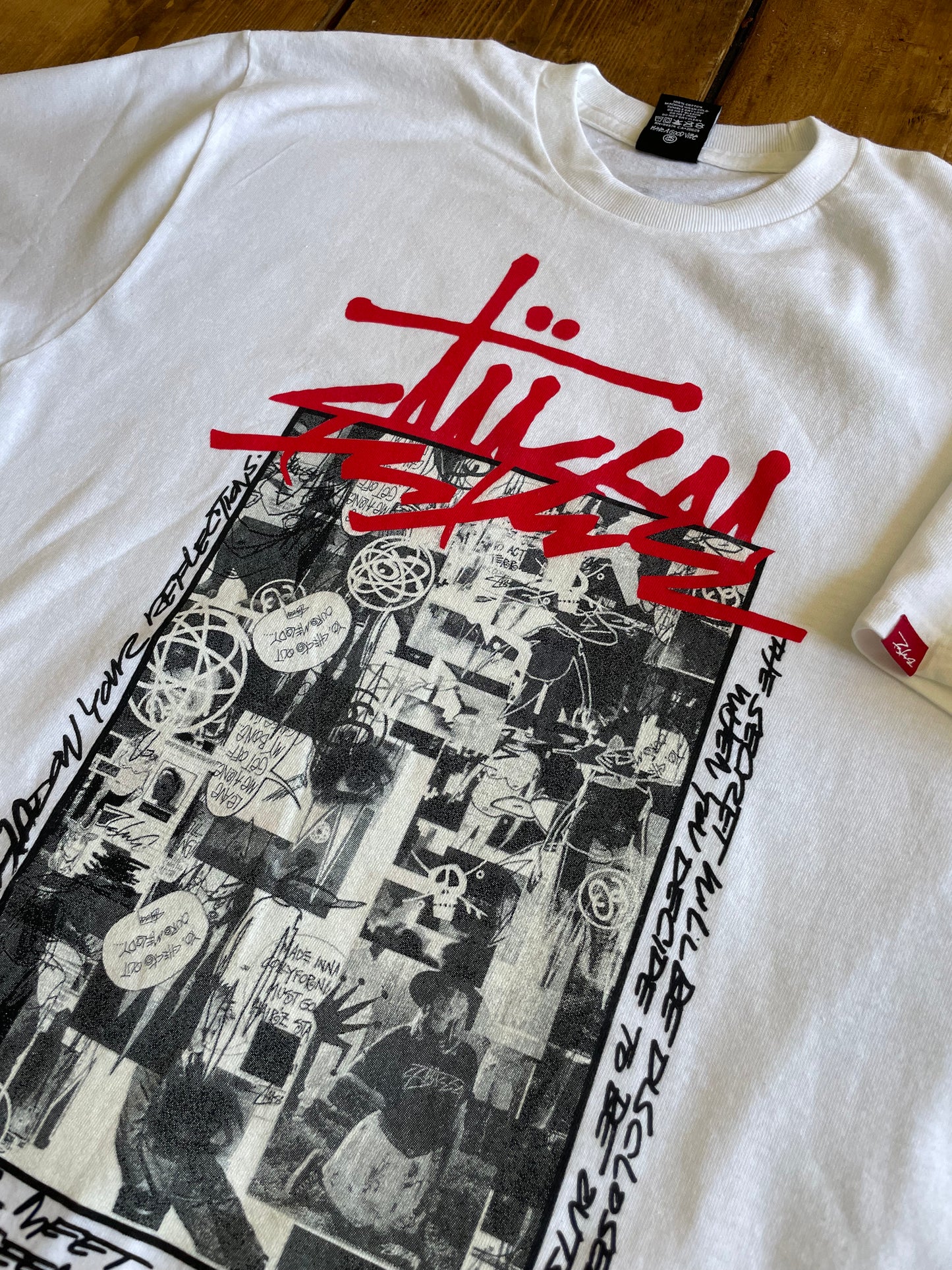 Stussy X Futura Achieves Collage Tshirt (M)