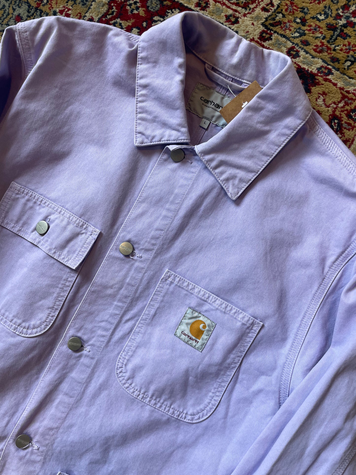 Carhartt WIP Lilac chore jacket
