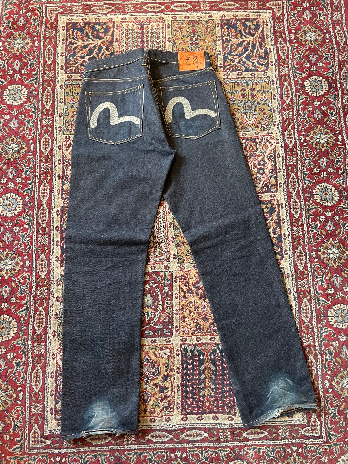 Evisu No_2 Lot 0001 Selvedge Denim jeans